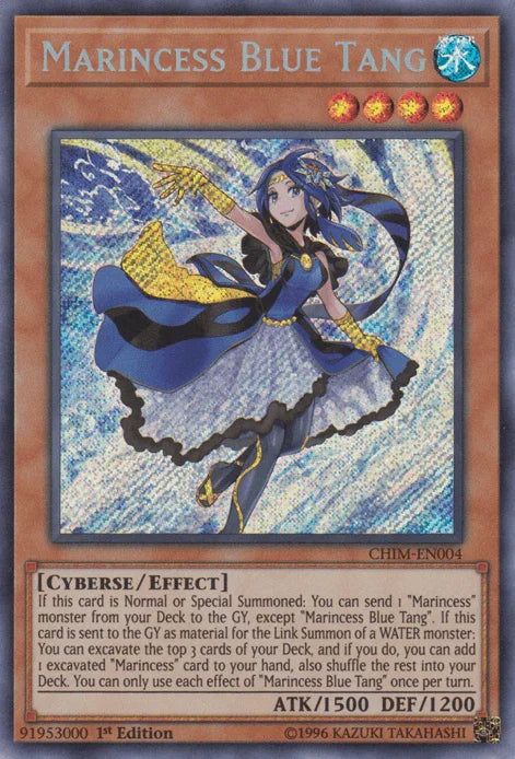 Marincess Blue Tang [CHIM-EN004] Secret Rare - for just $0.80! 