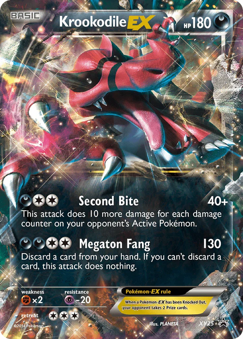 Krookodile EX (XY25) [XY: Black Star Promos] - for just $5.35! 