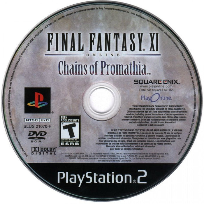 Final Fantasy XI: Chains of Promathia – PlayStation 2 (PS2) - for just $10.99! 
