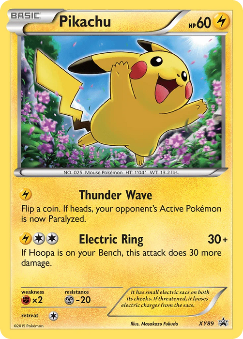 Pikachu (XY89) (Collector Chest) [XY: Black Star Promos] - for just $7.60! 