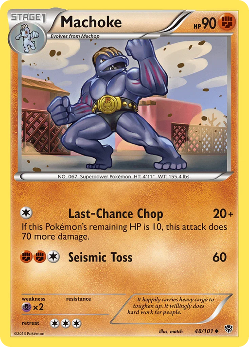 Machoke (48/101) [Black & White: Plasma Blast] - for just $0.15! 