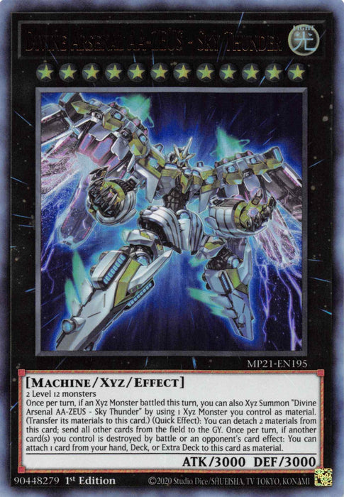 Divine Arsenal AA-ZEUS - Sky Thunder [MP21-EN195] Ultra Rare - for just $2.45! 