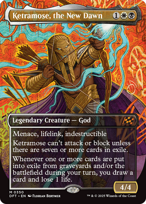Ketramose, the New Dawn (DFT-350) - Aetherdrift (Borderless) - for just $1.42! 