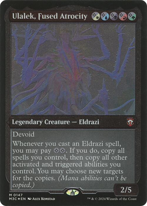 Ulalek, Fused Atrocity (M3C-147) - Modern Horizons 3 Commander Foil - for just $0.08! 