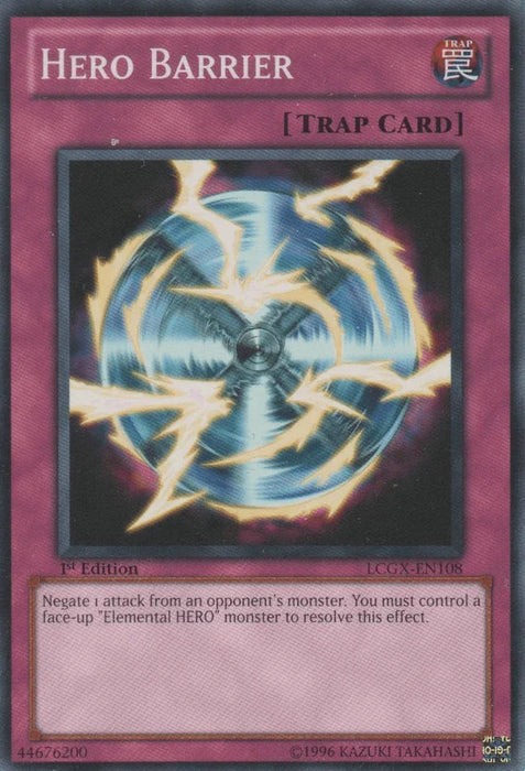 Hero Barrier [LCGX-EN108] Common - for just $0.20! 