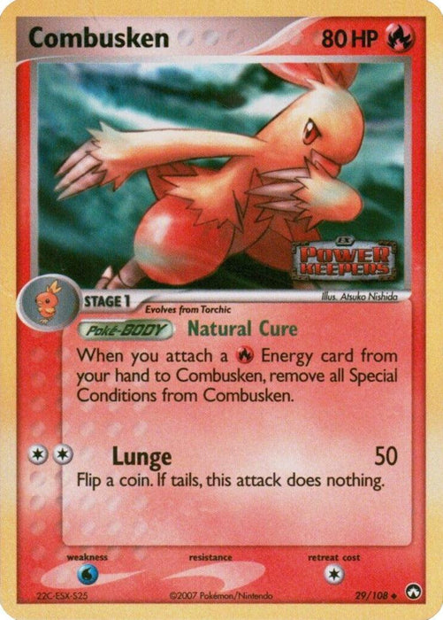 Combusken (29/108) (Stamped) [EX: Power Keepers] - for just $8.80! 