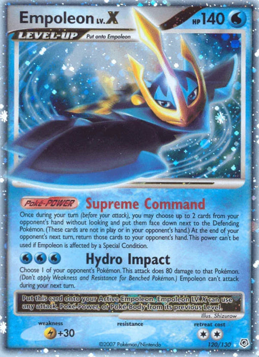 Empoleon LV.X (120/130) [Diamond & Pearl: Base Set] - for just $26.40! 