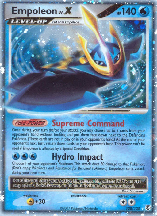Empoleon LV.X (120/130) [Diamond & Pearl: Base Set] - for just $28.65! 