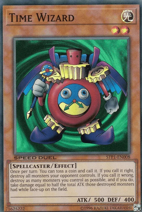 Time Wizard [STP1-EN008] Super Rare - for just $0.60! 