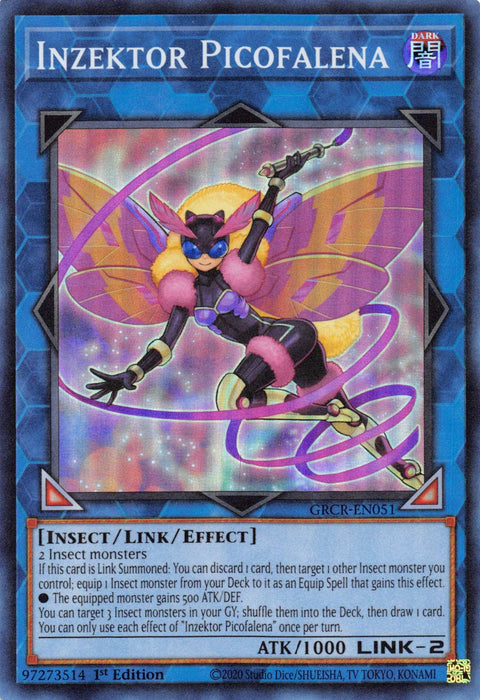 Inzektor Picofalena [GRCR-EN051] Super Rare - for just $0.10! 