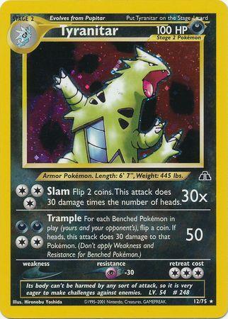 Tyranitar (12/75) [Neo Discovery Unlimited] - for just $55.40! 
