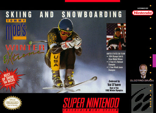 Skiing & Snowboarding: Tommy Moe's Winter Extreme – Super Nintendo Entertainment System (SNES) - for just $4.99! 