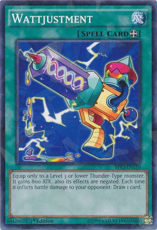 Wattjustment [BP03-EN170] Shatterfoil Rare - for just $0.15! 