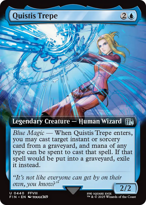 Quistis Trepe (FIN-440) - FINAL FANTASY: (Extended Art) Foil - for just $7.48! 