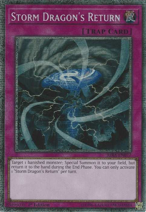 Storm Dragon's Return [RIRA-EN077] Starlight Rare - for just $12.40! 