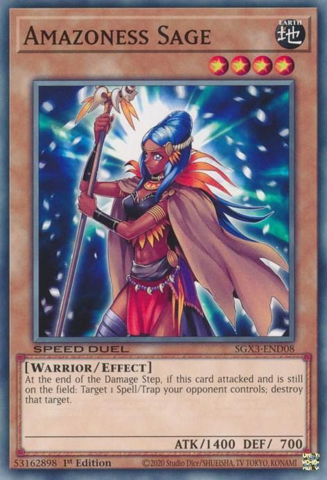 Amazoness Sage [SGX3-END08] Common - for just $0.10! 