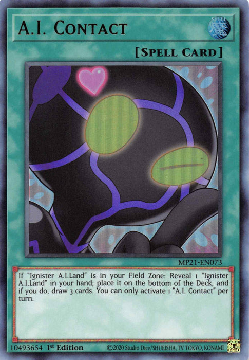 A.I. Contact [MP21-EN073] Ultra Rare - for just $0.10! 