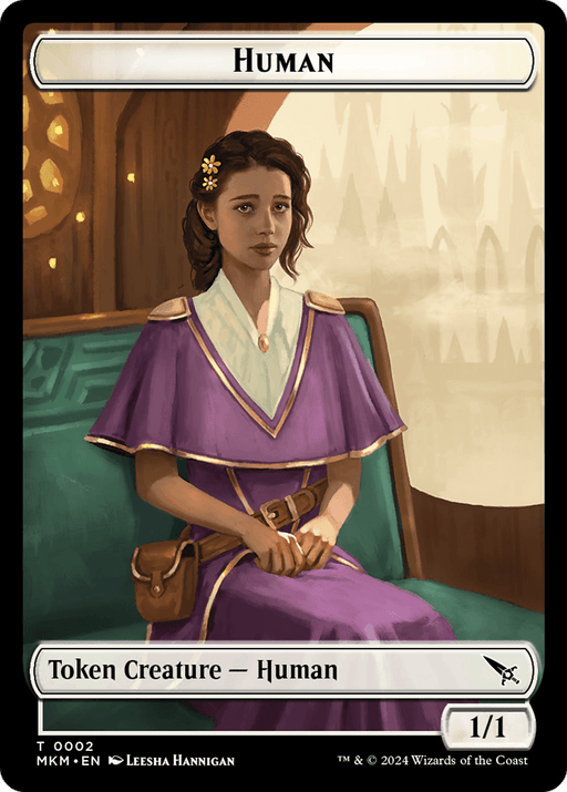 Human Token [Murders at Karlov Manor Tokens] - Just $0.10! Shop now at Retro Gaming of Denver