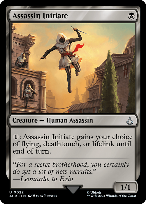 Assassin Initiate (ACR-022) - Assassin's Creed - for just $0.08! 