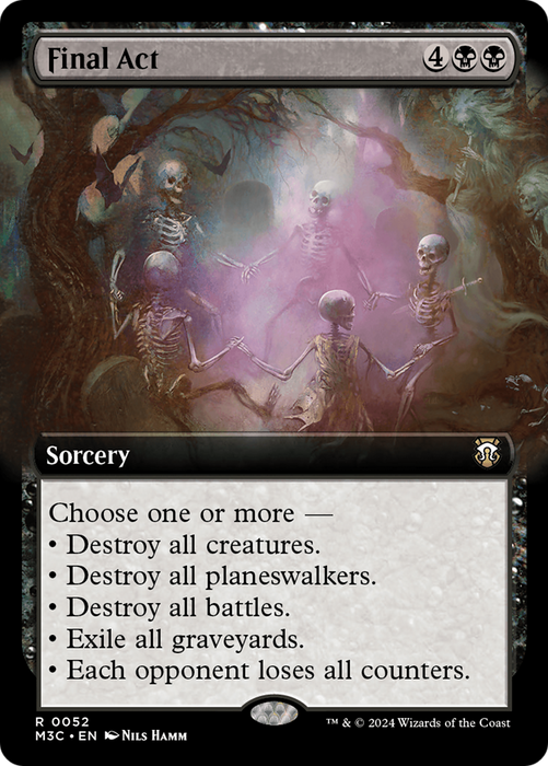 Final Act (Extended Art) (M3C-052) - Modern Horizons 3 Commander: (Extended Art) - for just $0.59! 