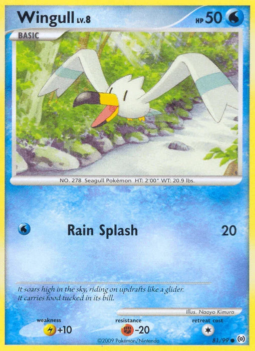 Wingull (81/99) [Platinum: Arceus] - for just $0.15! 