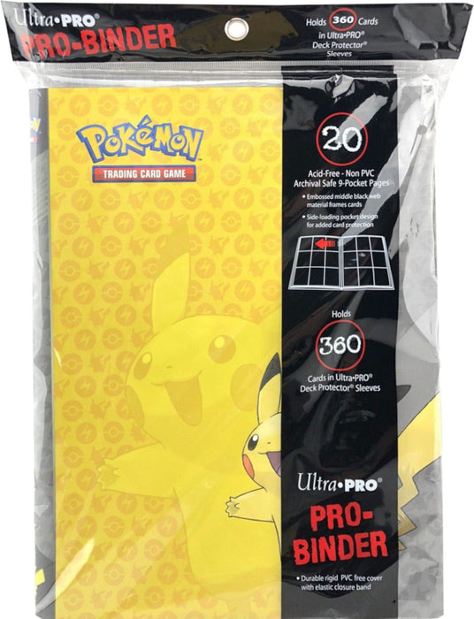 Ultra PRO: 9-Pocket PRO Binder - Pokemon (Pikachu) - Just $0! Shop now at Retro Gaming of Denver