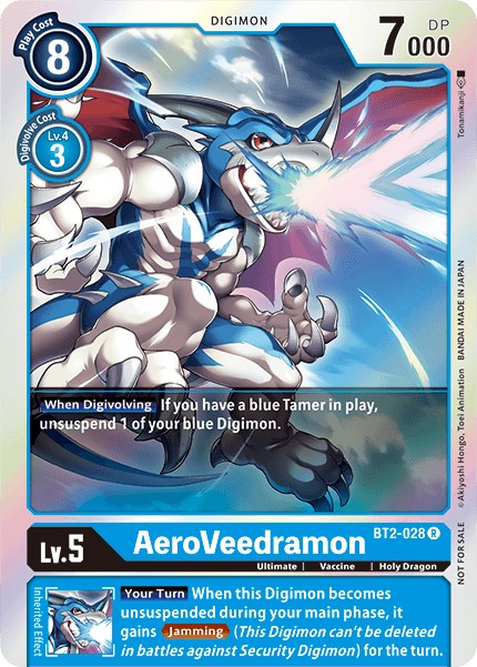 AeroVeedramon [BT2-028] (Battle of Omni Pre-Release) [Release Special Booster Promos] - Just $1.50! Shop now at Retro Gaming of Denver