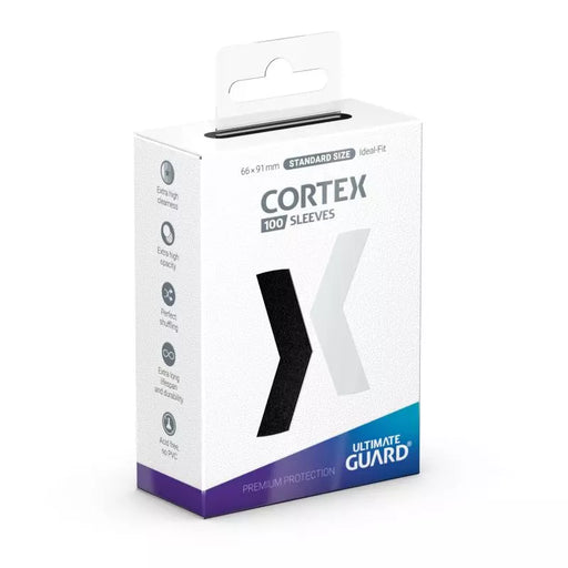 Ultimate Guard Cortex Standard Size Sleeves - Glossy Black (100ct) - for just $5.95! 