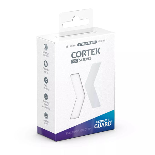 Ultimate Guard Cortex Standard Size Sleeves - Glossy White (100ct) - for just $5.95! 
