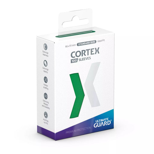 Ultimate Guard Cortex Standard Size Sleeves - Glossy Green (100ct) - for just $5.95! 