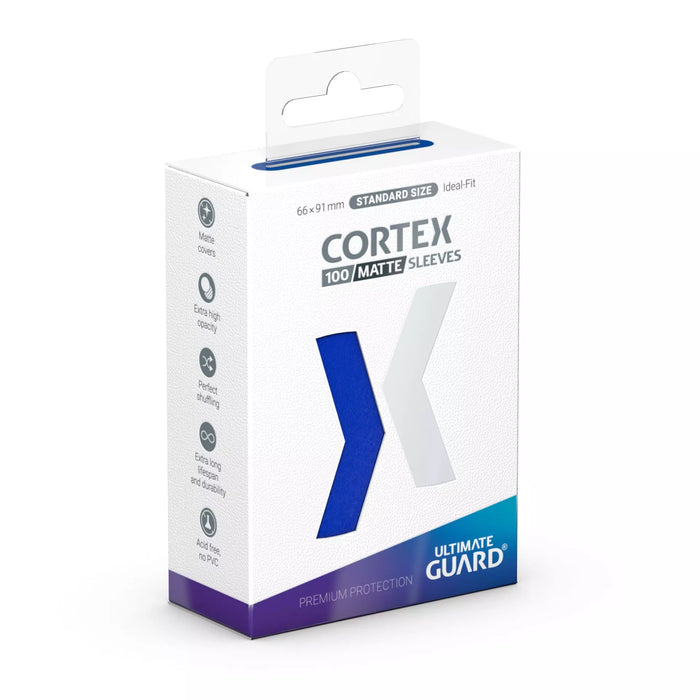 Ultimate Guard Cortex Standard Size Sleeves - Matte Blue (100ct) - for just $5.95! 