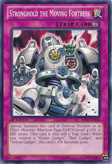 Stronghold the Moving Fortress [BP02-EN188] Common - for just $0.10! 