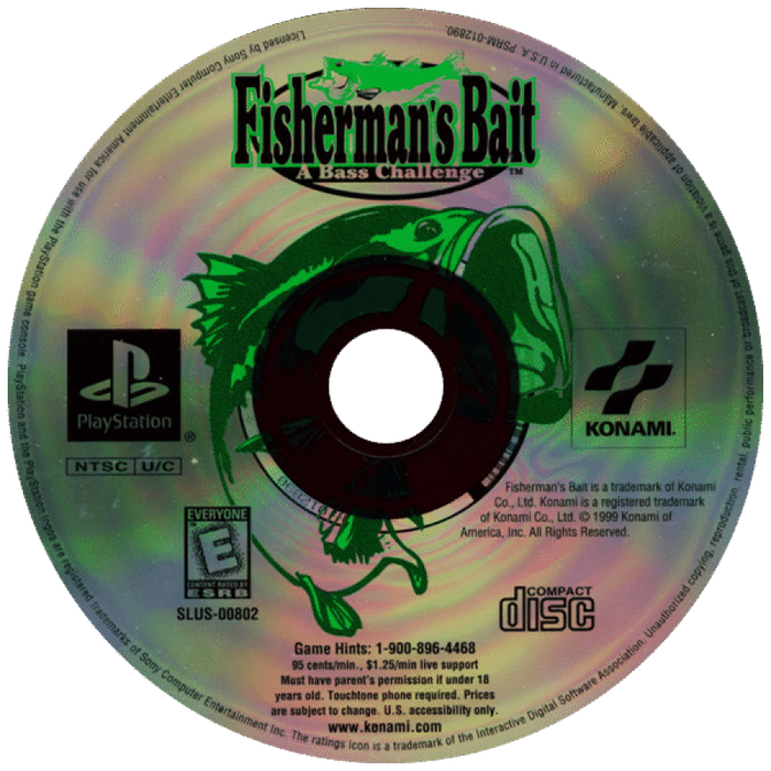 Fisherman's Bait – PlayStation 1 (PS1) - for just $7.99! 