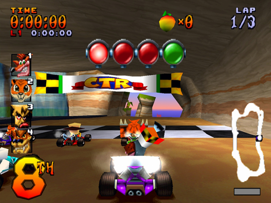 CTR Crash Team Racing [Greatest Hits] – PlayStation 1 (PS1) - for just $15.99! 