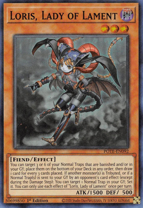 Loris, Lady of Lament [POTE-EN092] Super Rare - for just $0.10! 