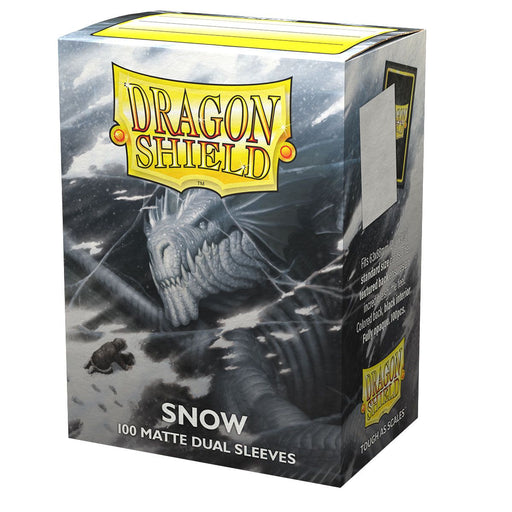 Dragon Shield: Standard 100ct Sleeves - Snow (Dual Matte) - Just $9.95! Shop now at Retro Gaming of Denver