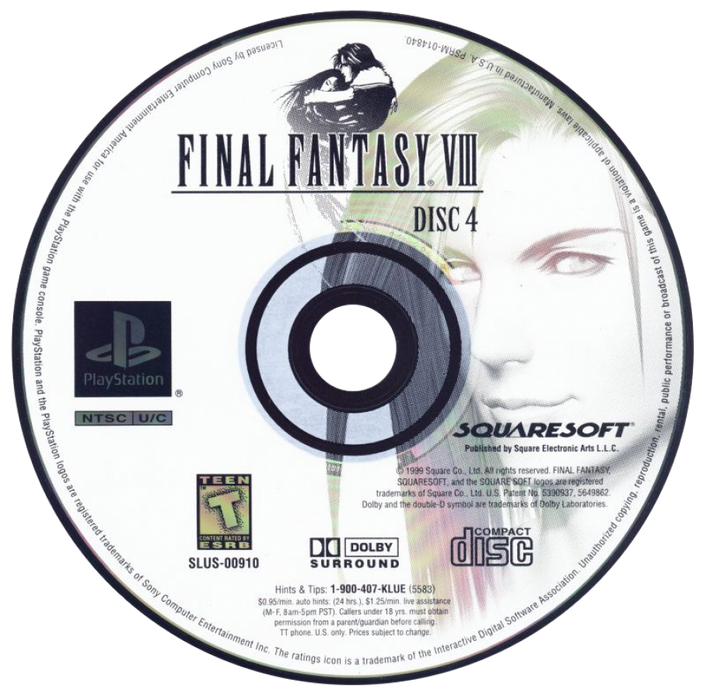 Final Fantasy VIII – PlayStation 1 (PS1) - for just $0! 