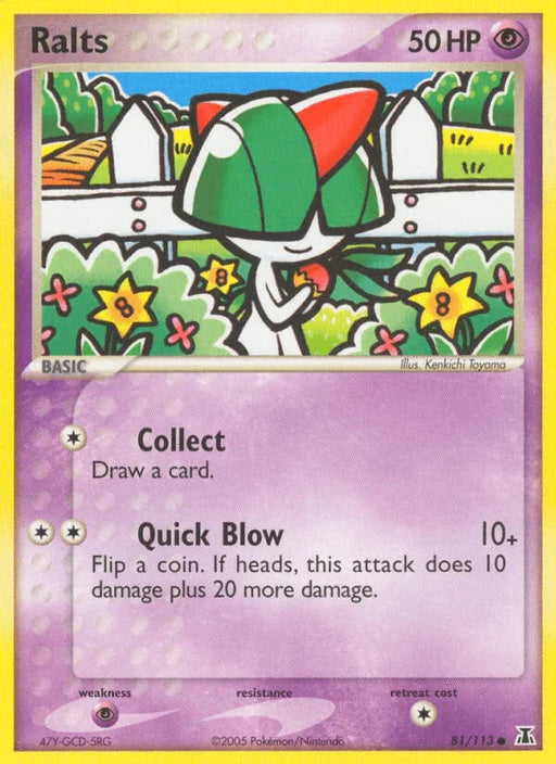 Ralts (81/113) [EX: Delta Species] - for just $0.65! 