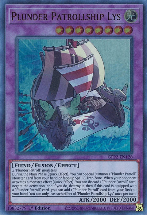 Plunder Patrollship Lys [GFP2-EN128] Ultra Rare - for just $0.10! 
