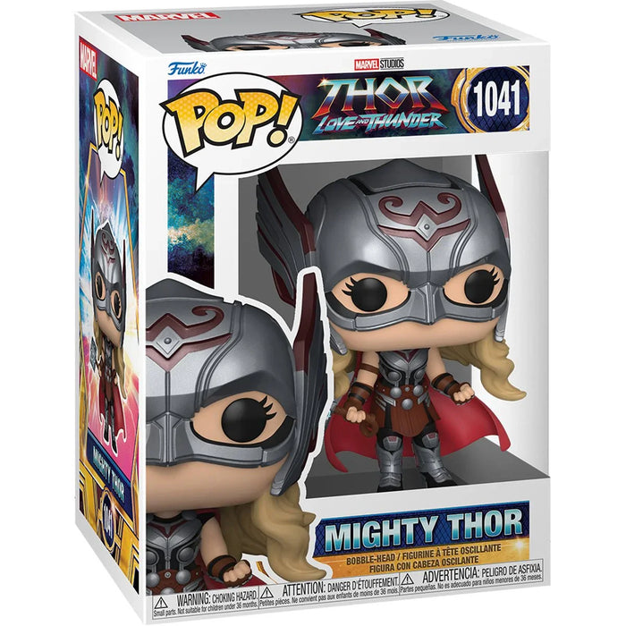 Funko Pop! Thor: Love and Thunder - Mighty Thor - Premium Bobblehead Figures - Just $9.95! Shop now at Retro Gaming of Denver