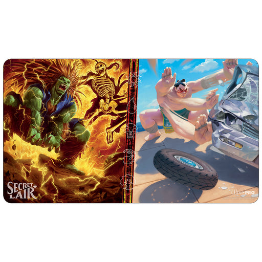 Ultra PRO: Playmat - Secret Lair (Blanka, Ferocious Friend & E. Honda, Sumo Champion) - Just $0! Shop now at Retro Gaming of Denver