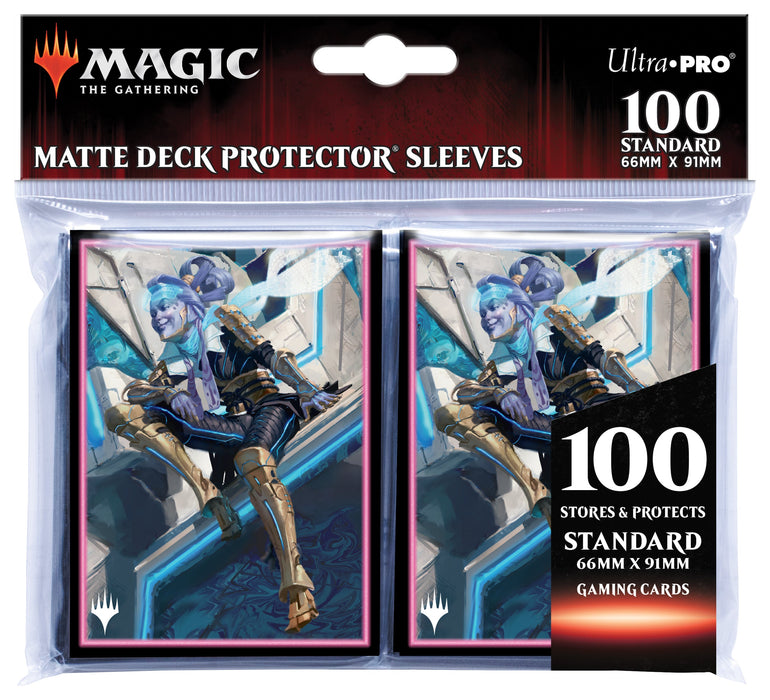 Ultra PRO: Standard 100ct Sleeves - Kamigawa Neon Dynasty (Kotori, Pilot Prodigy) - Just $0! Shop now at Retro Gaming of Denver