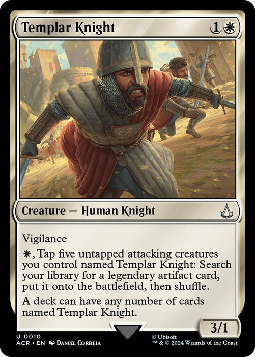 Templar Knight (ACR-010) - Assassin's Creed - for just $0.47! 