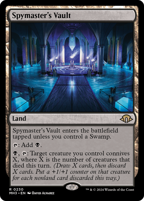 Spymaster's Vault (MH3-230) - Modern Horizons 3 - for just $0.27! 
