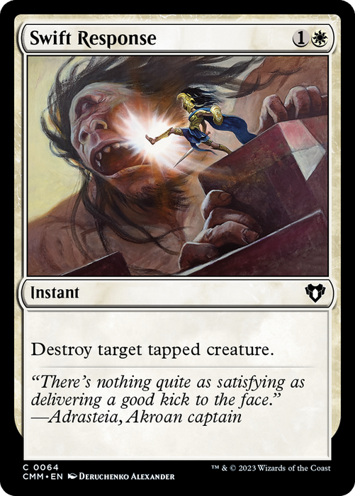 Swift Response (CMM-064) - Commander Masters - for just $0.01! 