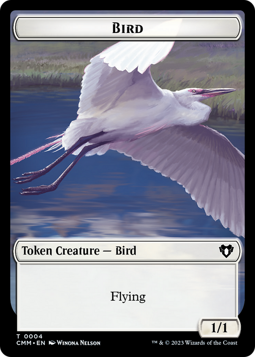 Copy (54) // Bird Double-Sided Token [Commander Masters Tokens] - Just $0.10! Shop now at Retro Gaming of Denver