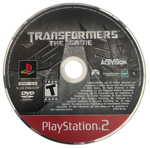 Transformers: The Game [Greatest Hits With Bonus Disc] – PlayStation 2 (PS2) - for just $0! 