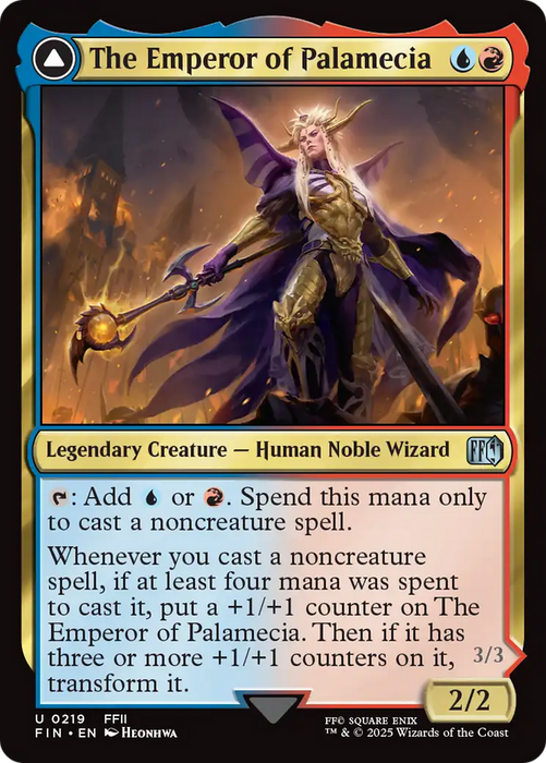 The Emperor of Palamecia // The Lord Master of Hell (FIN-219) - FINAL FANTASY Foil - for just $0.09! 
