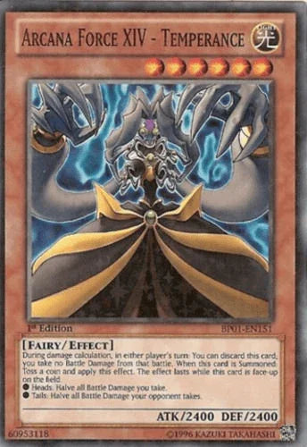 Arcana Force XIV - Temperance [BP01-EN151] Starfoil Rare - for just $0.25! 