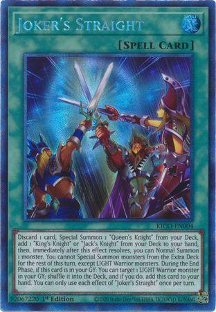 Joker's Straight (Collector's Rare) [KICO-EN004] Collector's Rare - for just $8.45! 